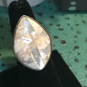 Silpada Mosaic Sterling Silver Ring R3060