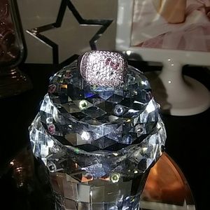Swarovski hello kitty diamond ring