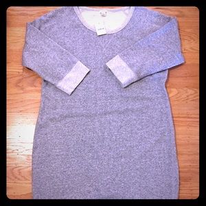 Heather Grey Sweatshirt Dress