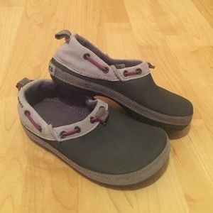 Grey CROCS size 5 w