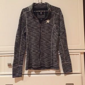 Dallas cowboy women's fitted Athletic jacket: NFL