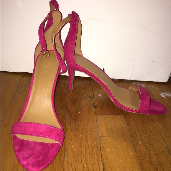 Fushia heels--never worn!