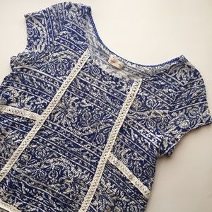 Anthropologie Meadow Rue Knit Blouse