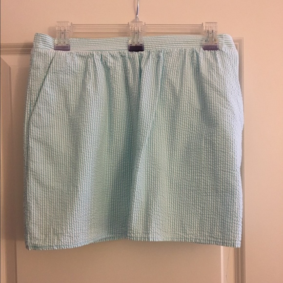 Lilly Pulitzer Seersucker Skirt