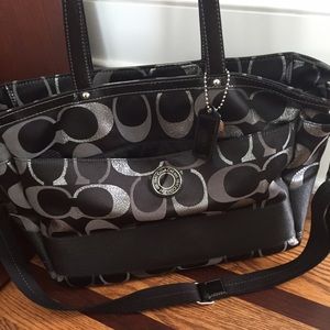 Coach diaper bag. Authentic