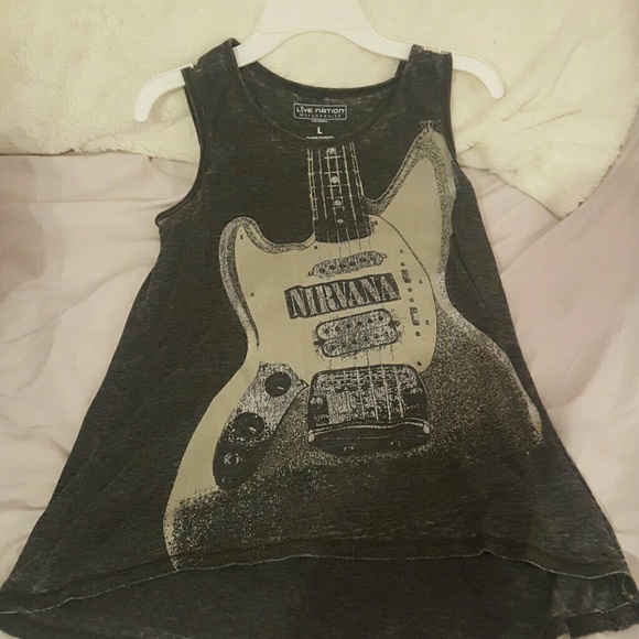 Nirvana Guitar Woman's Tank