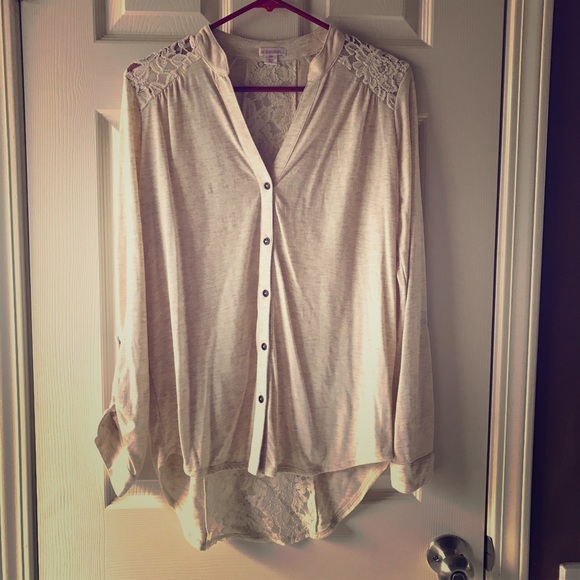 Long sleeve blouse