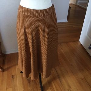 Lined skirt