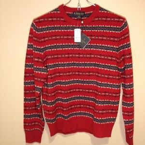 Brooks Brothers Scottish lamb wool sweater