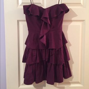 Strapless Nicole Miller dress