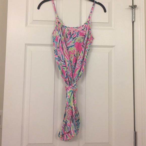 Lilly Pulitzer Pants - Lilly Pulitzer Deanna Romper in Palm Reader