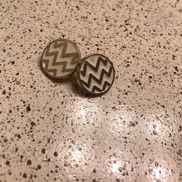 White Chevron Pattern