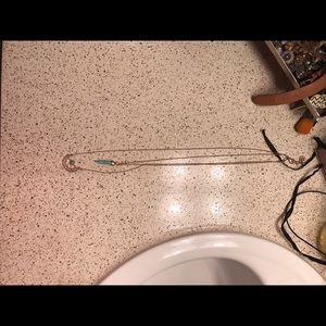 Double Length Turquoise and Gold