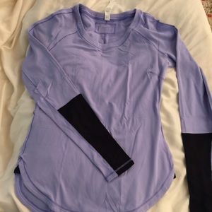 LuluLemon purple shirt