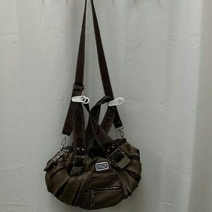 Scarleton brown handbag shoulder strap satchel new