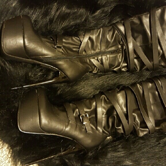 Knee high boots