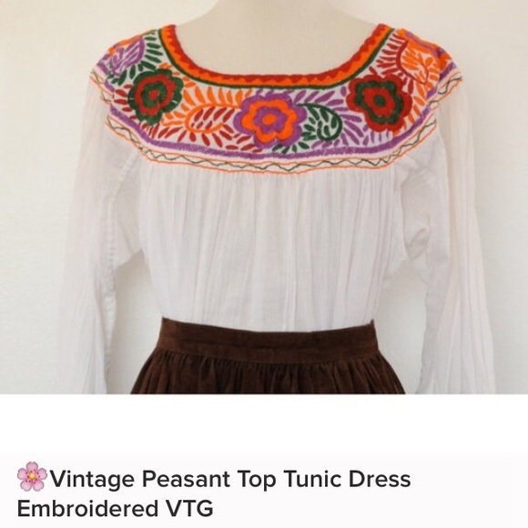 More photos of Embroidered Vintage Top