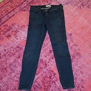 Madewell Skinny Skinny Ankle Zip Jeans