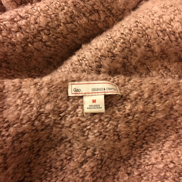 Gap pink wool sweater
