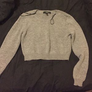 Cropped sweater