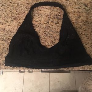 Black Halter Bralette