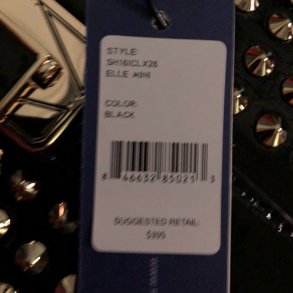 NWT Rebecca Minkoff Studded Crossbody - Picture 6 of 8