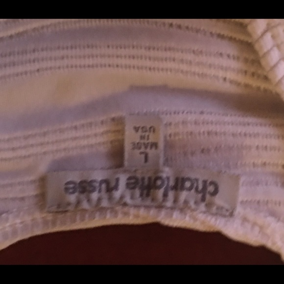 Charlotte Russe sexy ribbed tank dress. Sz. L - Picture 3 of 3