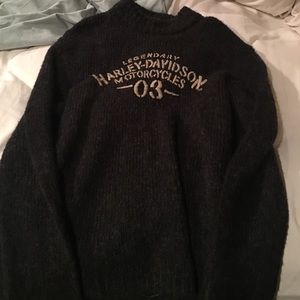 HARLEY DAVIDSON mens sweater