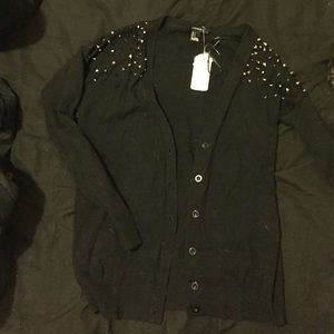 Studded cardigan