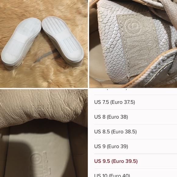 🆕MM6 Maison Martin Margiela Low-Top Sneakers #102 - Picture 4 of 4