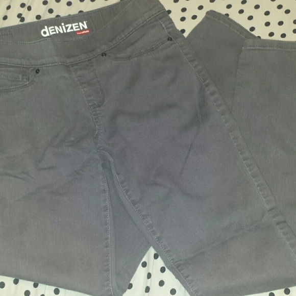 grey levi super skinny jeans