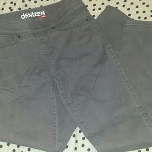 grey levi super skinny jeans