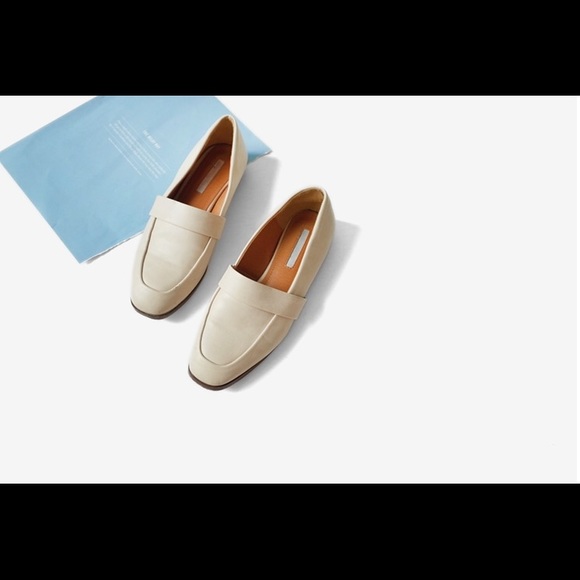 Beige Loafer Flats NWT