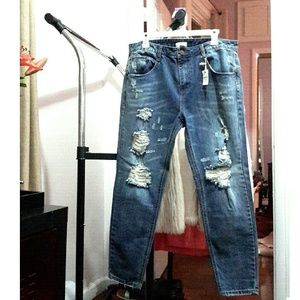 🌟Premium Denim👖Ripped jeans