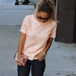 Express Sequin Blush Top
