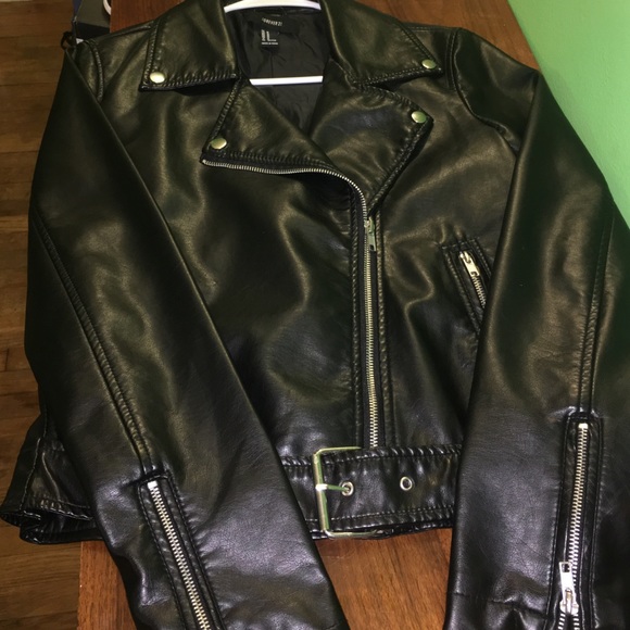 Pleather Forever 21 Jacket!