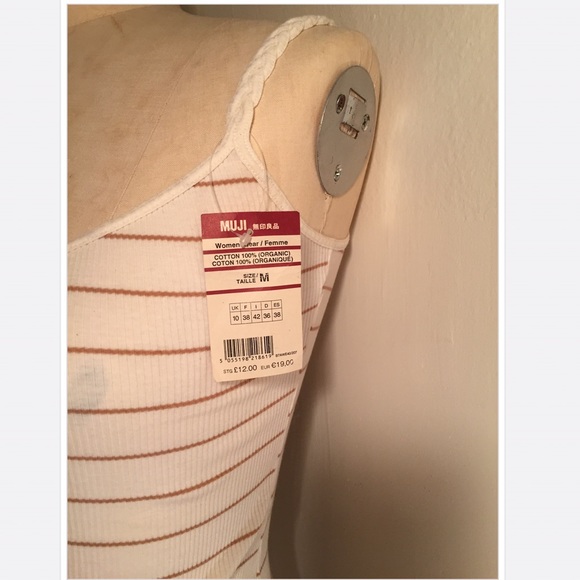 Muji Stripe Rib Tank - Picture 2 of 4
