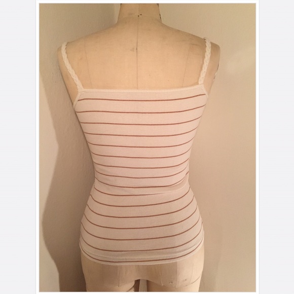 Muji Stripe Rib Tank - Picture 3 of 4