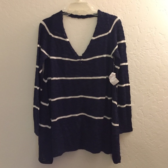Brand New, Navy Striped Sweater