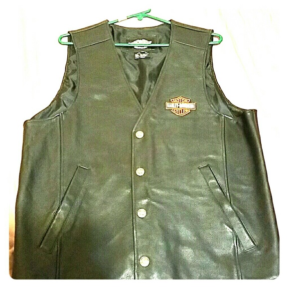 Harley Davidson biker vest