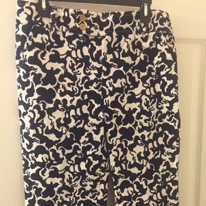 Lilly Pulitzer Palm Beach Capri Cords .Size 6