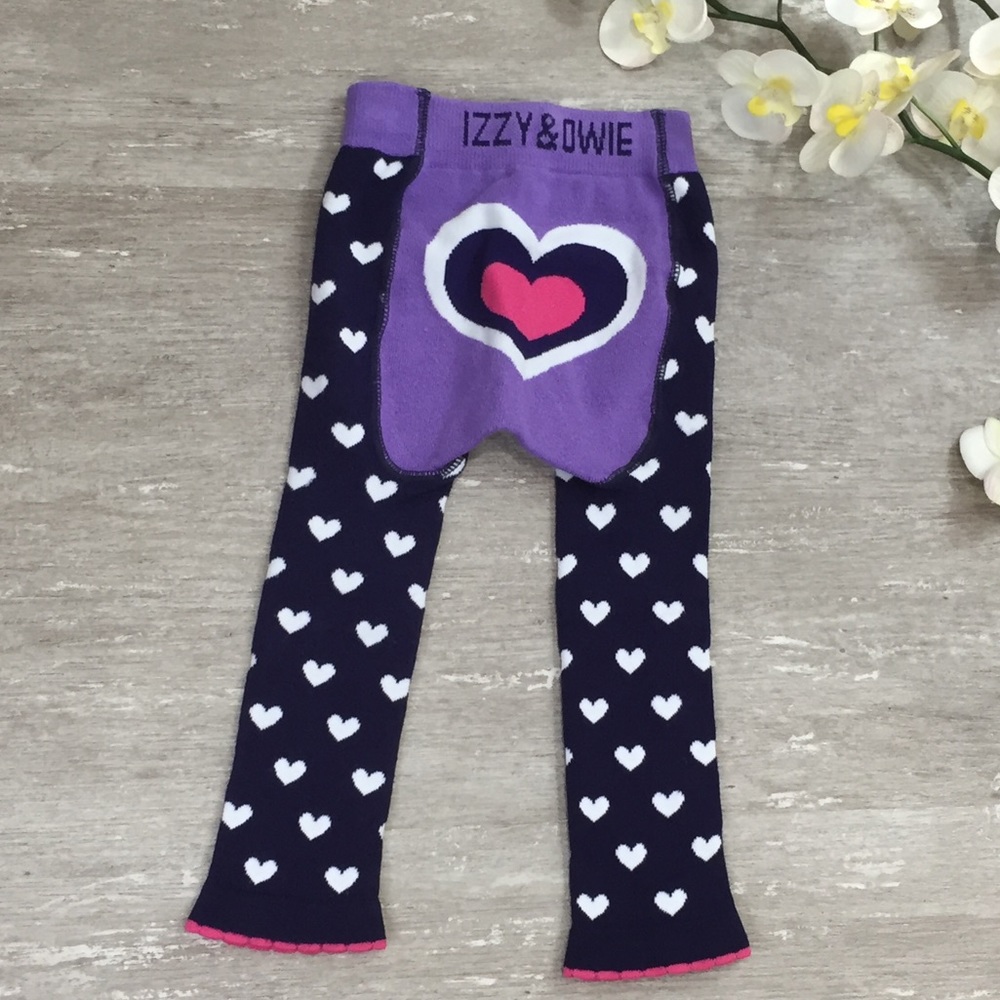 🚫SOLDonKID🚫[Izzy & Owie] Heart Bottom Tights