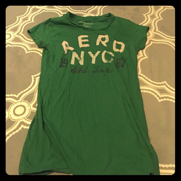 A green shirt