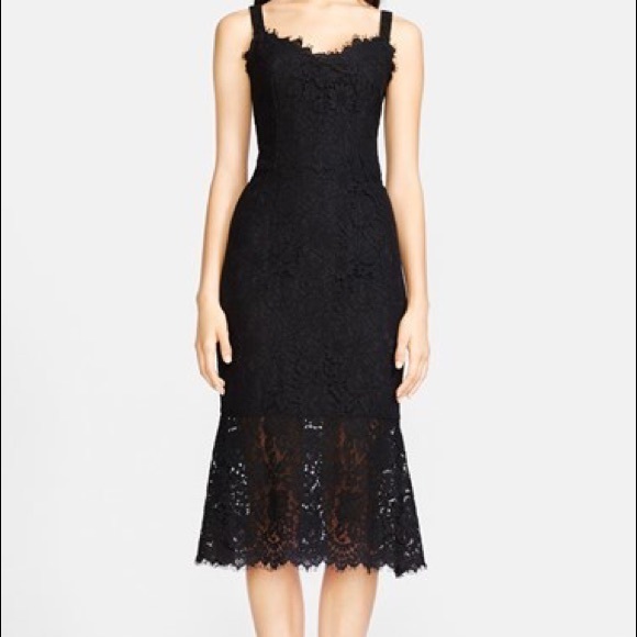 Dolce & Gabbana Lace Midi Dress - Italian Size 36