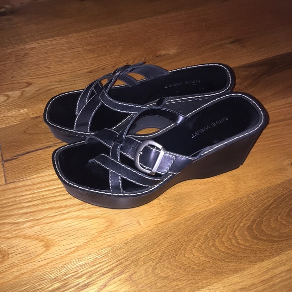 Nine West Wedge Sandals