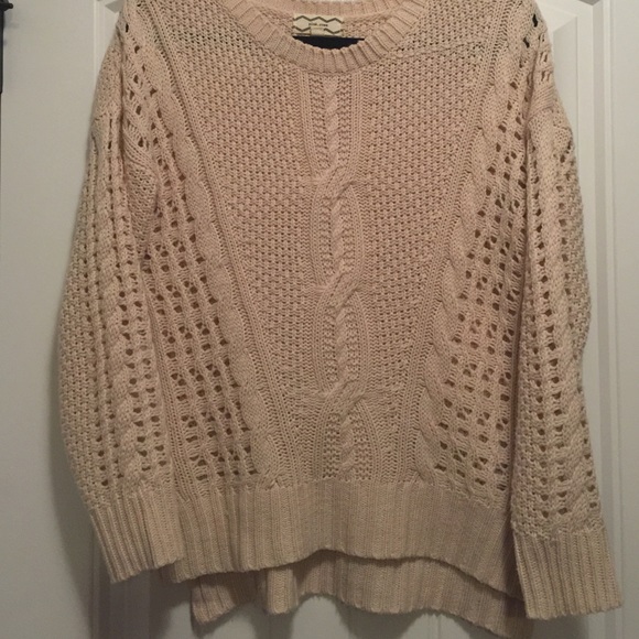 Cream sweater