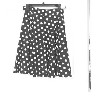 Brand new polka dot skirt!!