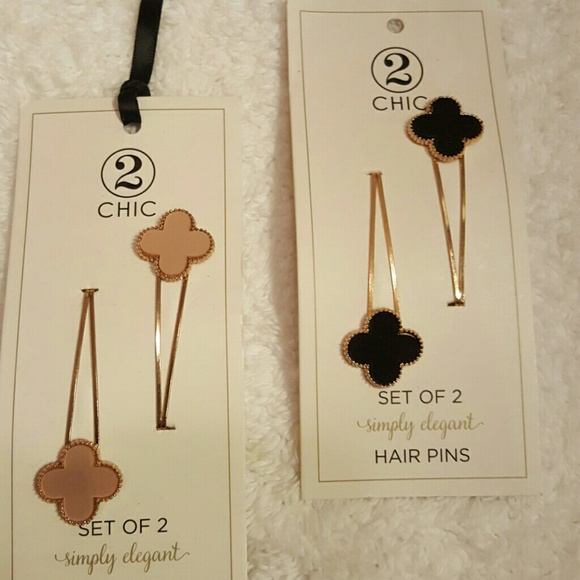 Chic hair set of 2 Barrettes