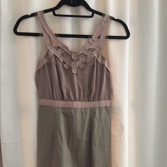 Taupe dress