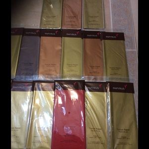 Lot of 15 Papyrus tissue paper. NEW